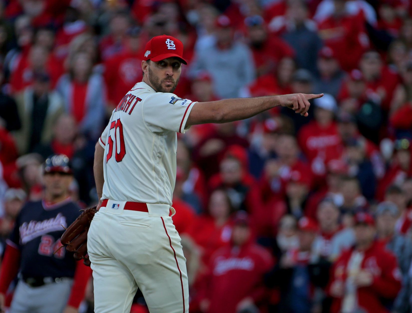 St. Louis Cardinals v. Washington Nationals in NLCS Game 2